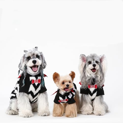 Dog Sweaters for Small Dogs Girl Boy, Dog Halloween Costume，Sherpa Fleece Dog Winter Clothes for Small Dogs Boy Girl