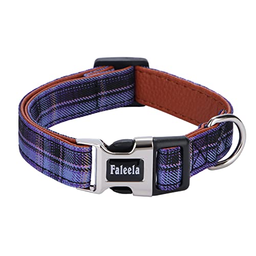 Faleela Soft &Comfy Bowtie Dog Collar,Detachable and Adjustable Bow Tie Collar,for Small Medium Large Pet (S, Blue)