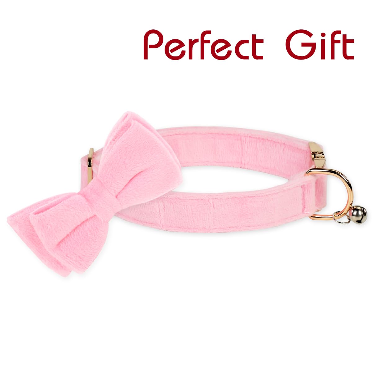 Dog Bowtie Collars, Cute Soft Dog Collar with Bow Tie, Safety Metal Buckle, Adjustable Collars for Boy and Girl Dogs Pets.