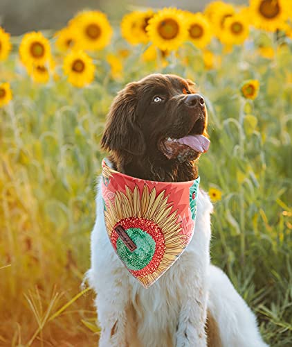 Unique Style Paws Dog Bandanas 1PC Washable Cotton Triangle Dog Scarfs for Small Medium Large Dogs and Cats