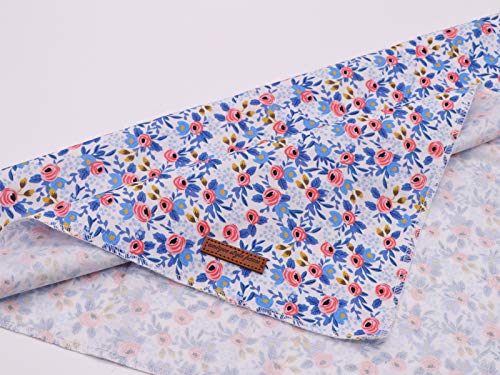 Unique Style Paws Dog Bandanas 1PC Washable Cotton Triangle Dog Scarfs for Small Medium Large Dogs and Cats