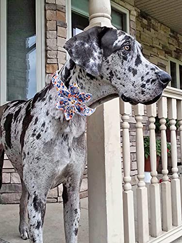 Unique Style Paws Pet Soft &Comfy Bowtie Dog Collar and Cat Collar Pet Gift for Dogs and Cats 6 Size and 7 Patterns