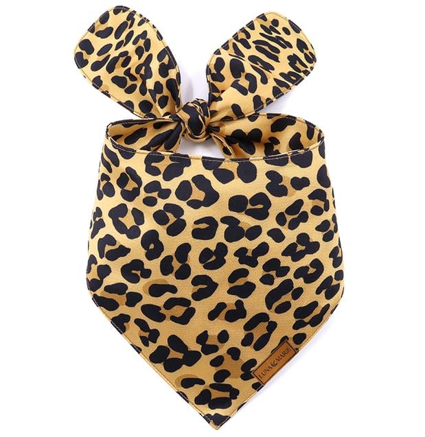 Luxury Pet Birthday Bandanas -Premium & Silky Poly Fabric | 100% Handmade | Custom Shape Dual Layered (Birthday Girl, Medium)