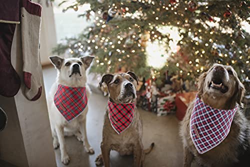 Unique Style Paws Dog Bandanas 1PC Washable Cotton Triangle Dog Scarfs for Small Medium Large Dogs and Cats