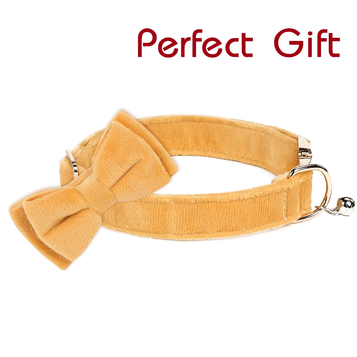 Dog Bowtie Collars, Cute Soft Dog Collar with Bow Tie, Safety Metal Buckle, Adjustable Collars for Boy and Girl Dogs Pets.