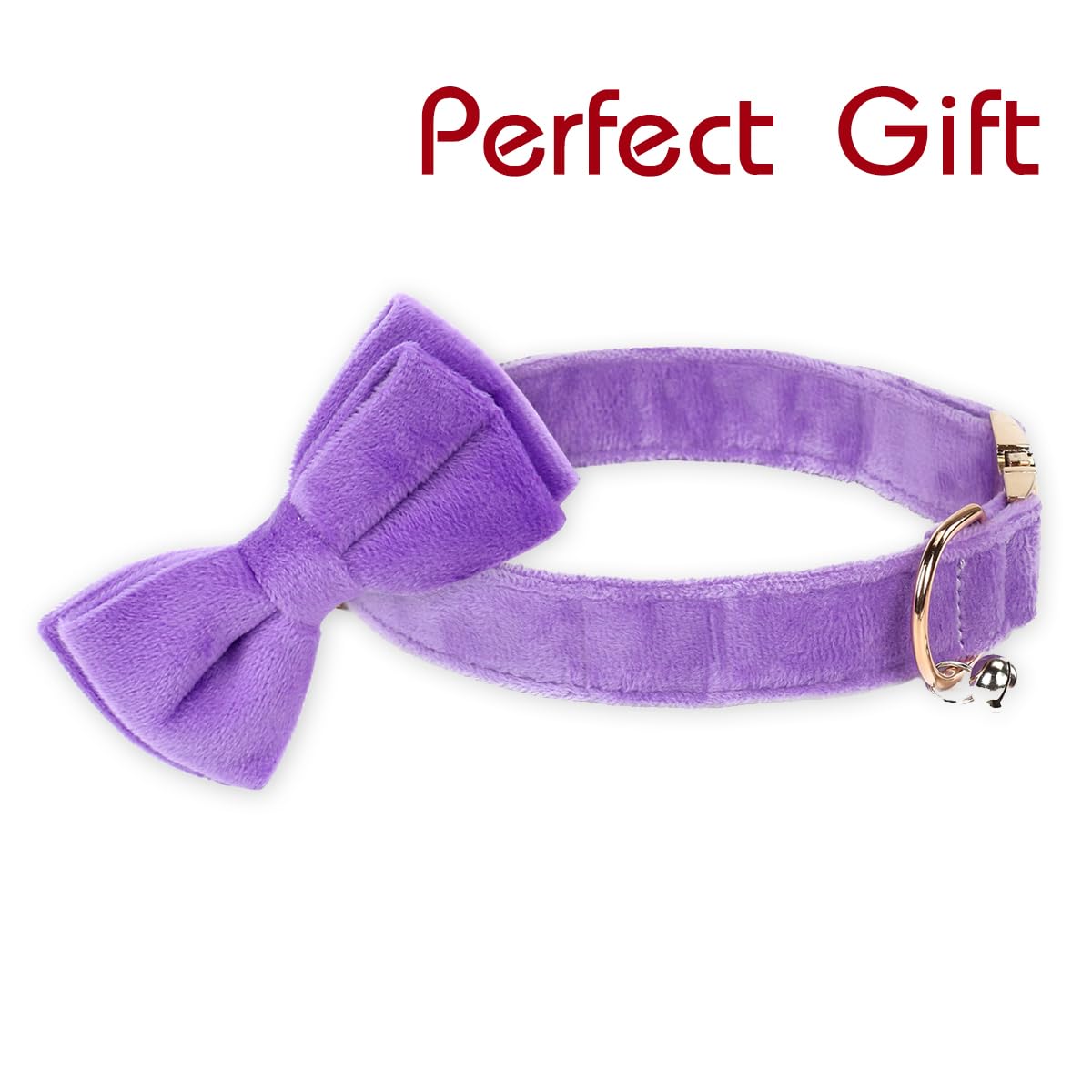 Dog Bowtie Collars, Cute Soft Dog Collar with Bow Tie, Safety Metal Buckle, Adjustable Collars for Boy and Girl Dogs Pets.