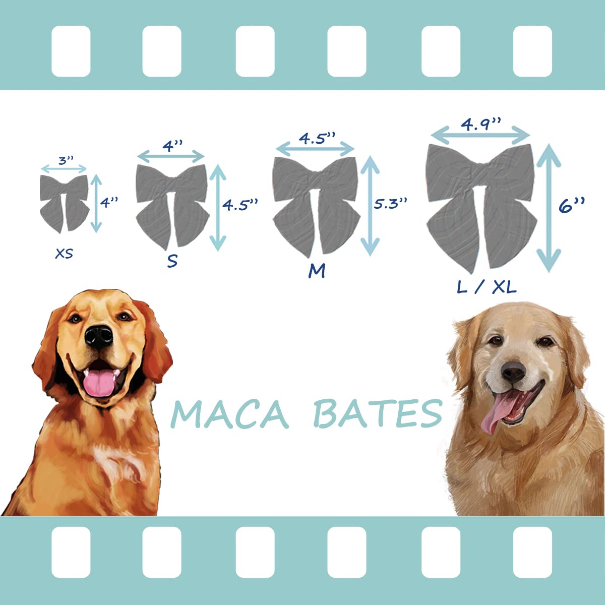 Maca Bates Duck Dog Collar with Bow Bowtie for Dogs Bow Tie Adjustable Breakaway Green Summer Thick Collars Accessories Birthday Gift Colar for XS Small Medium Large XL Boy Girl Male Female Puppy Pet