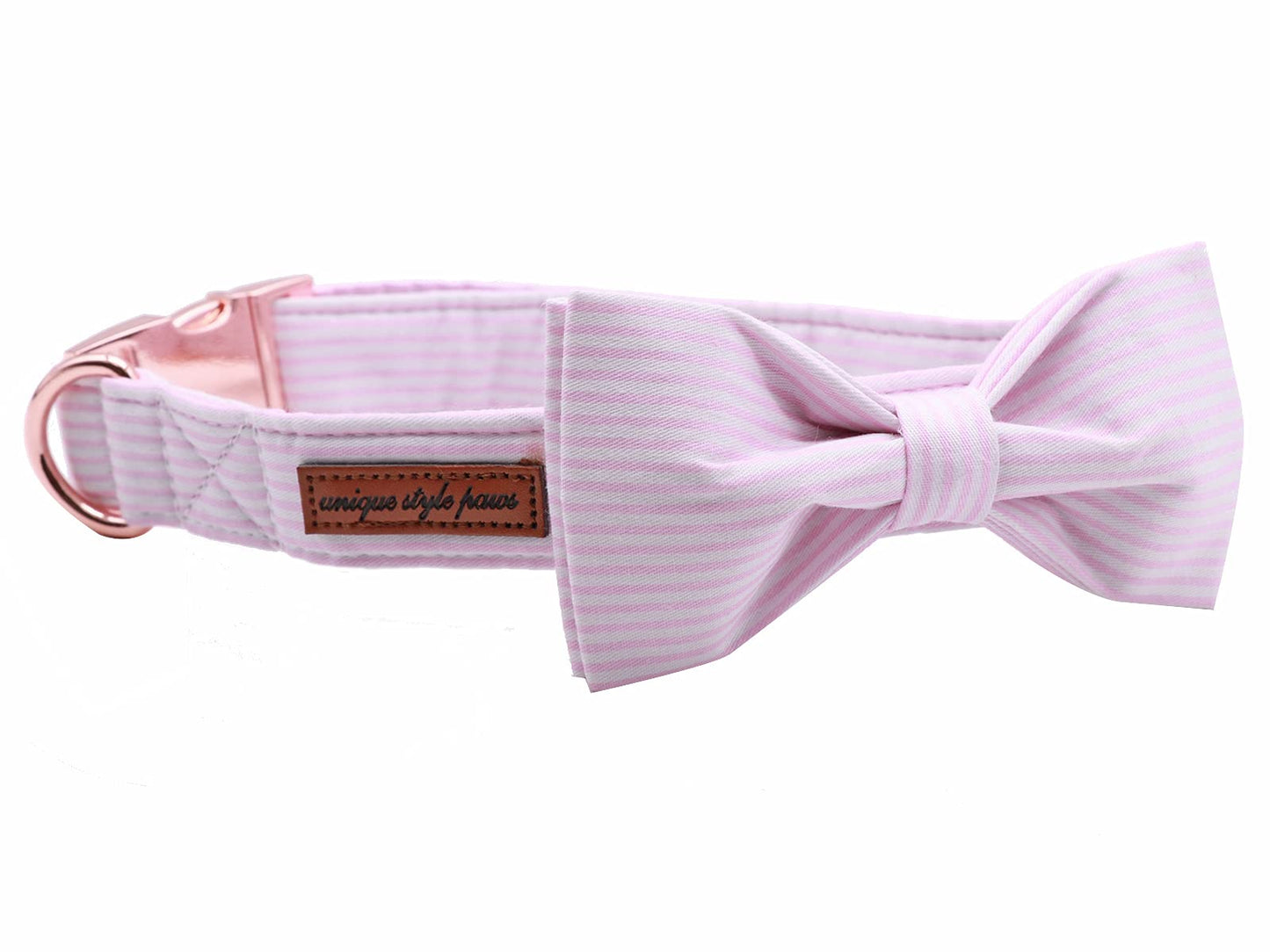 Unique Style Paws Pet Soft &Comfy Bowtie Dog Collar and Cat Collar Pet Gift for Dogs and Cats 6 Size and 7 Patterns