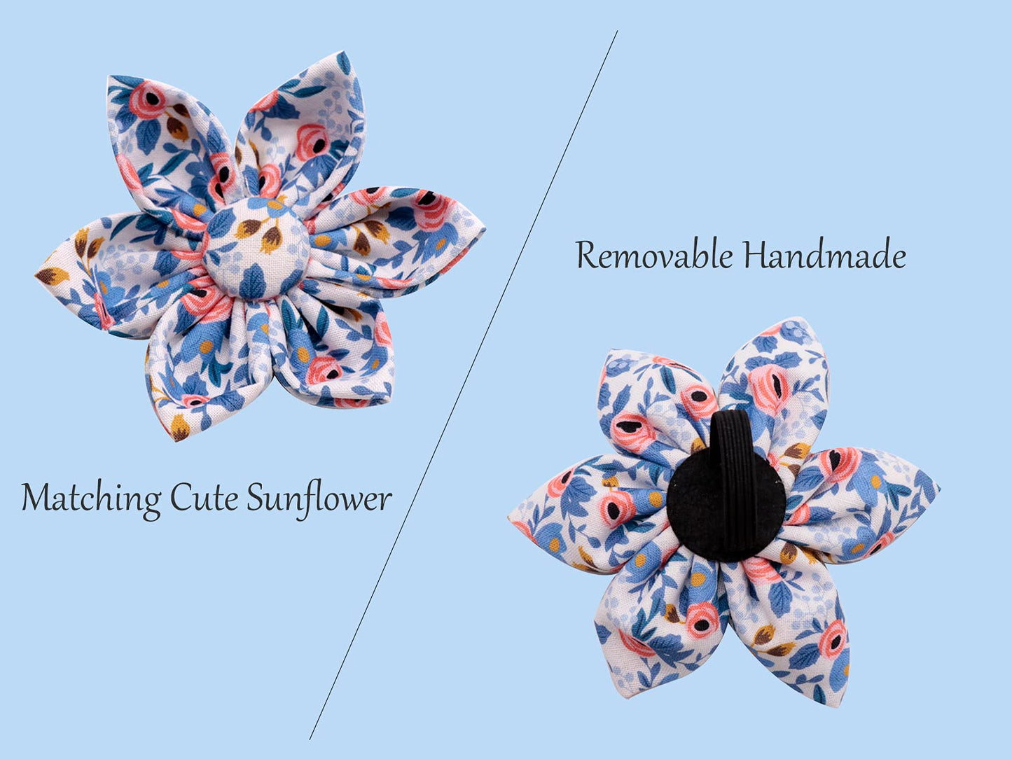 Unique Style Paws Pet Soft &Comfy Bowtie Dog Collar and Cat Collar Pet Gift for Dogs and Cats 6 Size and 7 Patterns