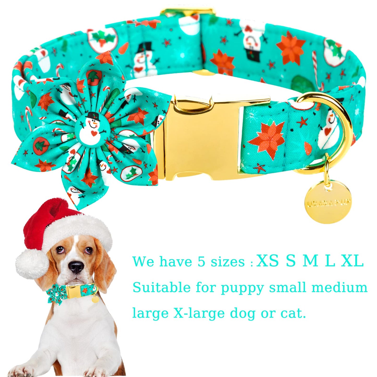 Valentine’s Day Dog Collar with Bow Tie, Valentine Bowtie Collar with Metal Buckle, Valentine’s Day Gift Pet Collar for Medium Girl Boy Dog, Wedding Dog Collar, Red, M, Neck 13.5-22in