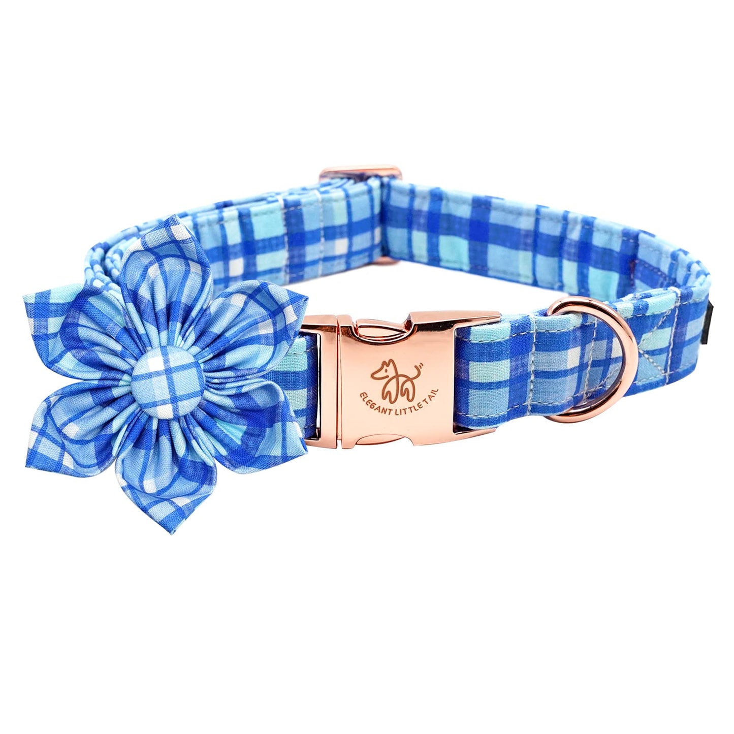 Elegant little tail Sunflower Girl Dog Collar for Female Dogs, Pet Collar Adjustable Dog Collars with Flower Gift for Medium Dogs