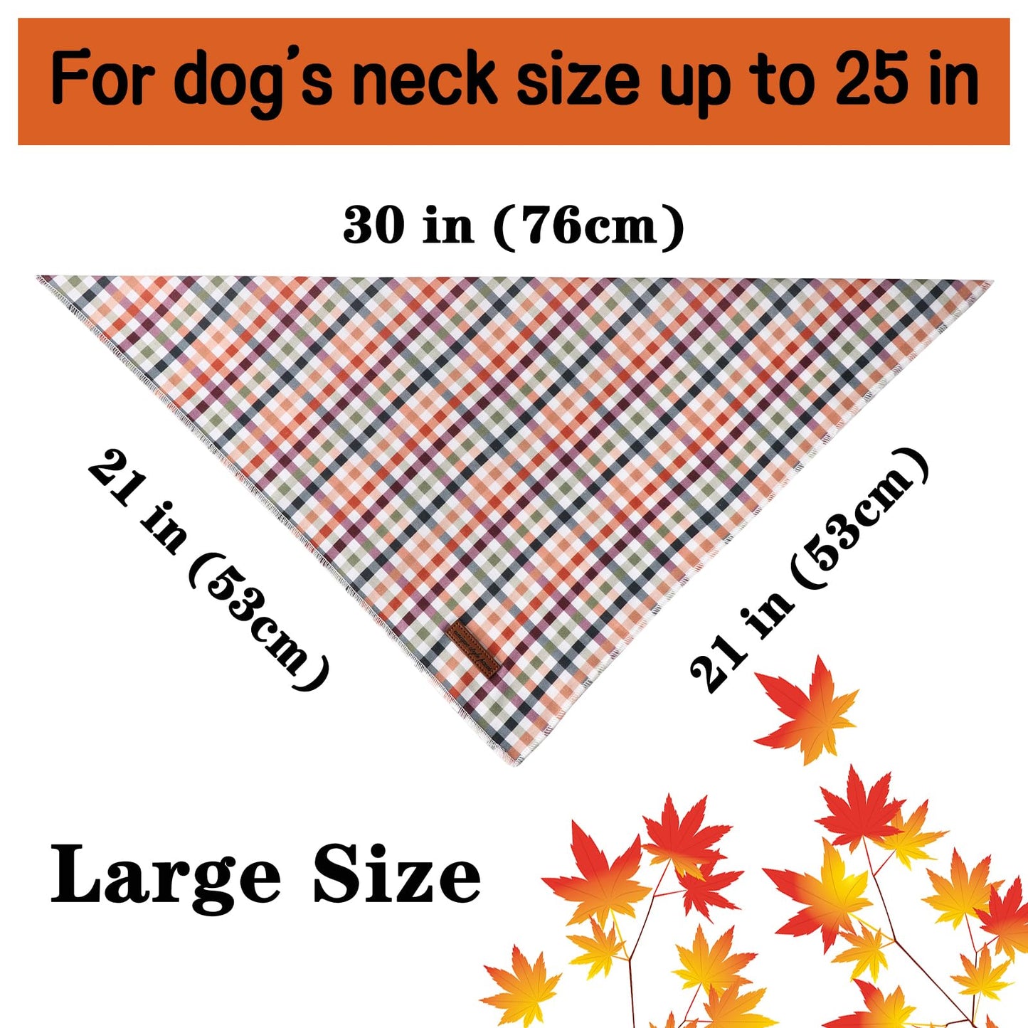 Unique Style Paws Cotton Dog Collar with Bow Halloween Pumpkin Plaid Dog Collar with Bow Tie for Small Medium Large Dogs Pets Gifts