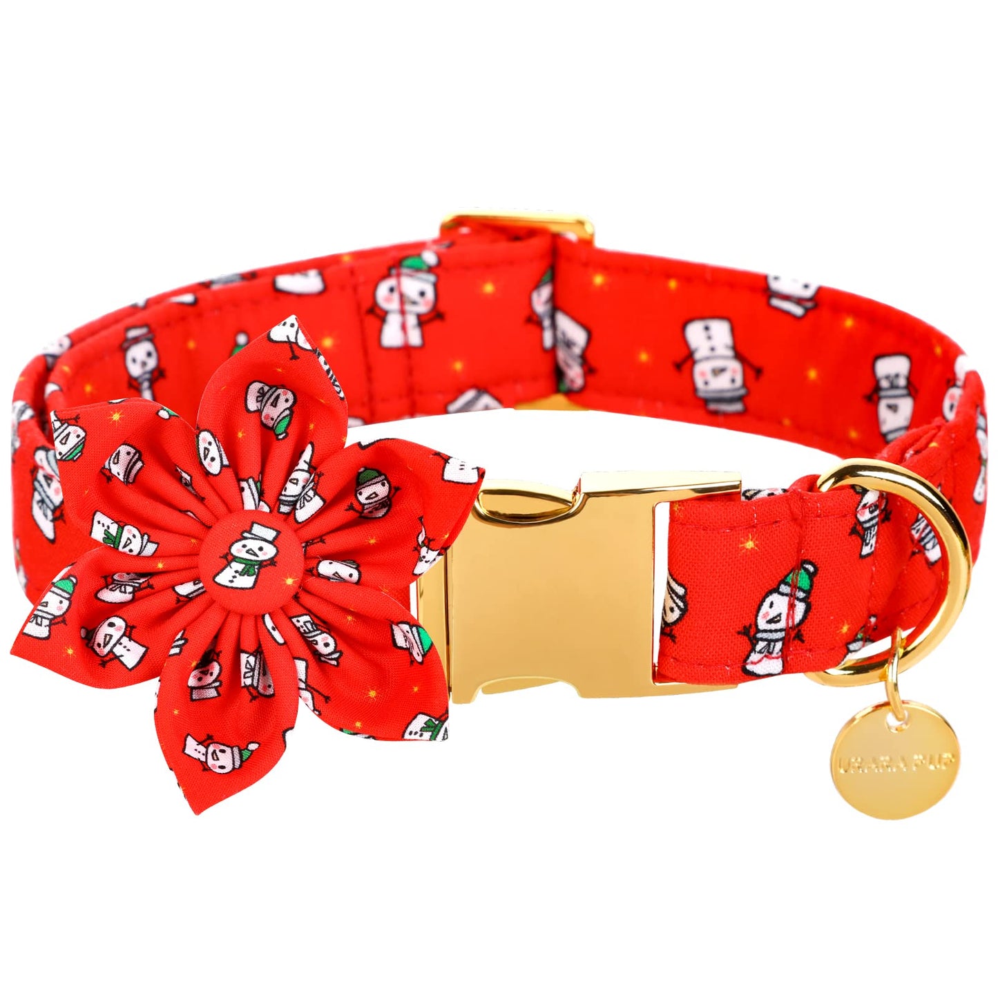 Valentine’s Day Dog Collar with Bow Tie, Valentine Bowtie Collar with Metal Buckle, Valentine’s Day Gift Pet Collar for Medium Girl Boy Dog, Wedding Dog Collar, Red, M, Neck 13.5-22in