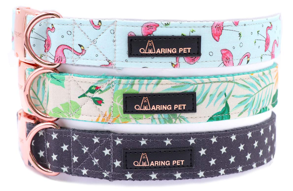 ARING PET Bowtie Dog Collar, Dog Collar with Bow, Adjustable Dog Collars for Small Medium Large Dogs.