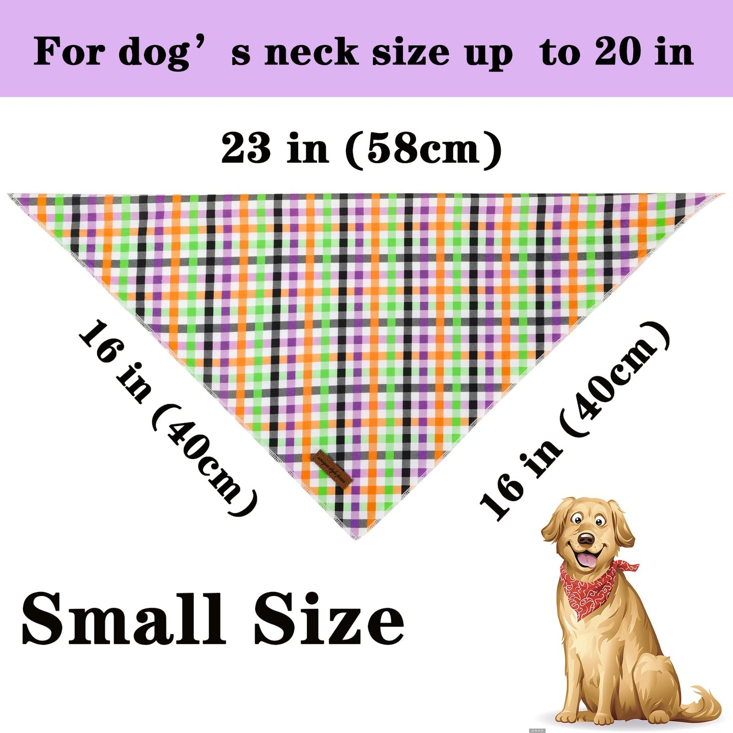 Unique Style Paws Dog Bandanas 1PC Washable Cotton Triangle Dog Scarfs for Small Medium Large Dogs and Cats