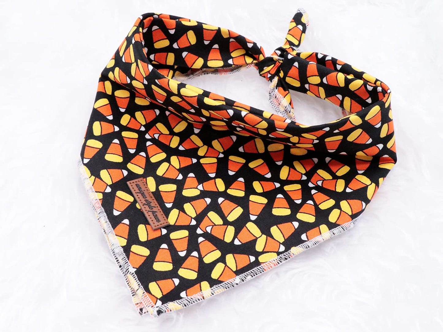 Unique Style Paws Dog Bandanas 1PC Washable Cotton Triangle Dog Scarfs for Small Medium Large Dogs and Cats