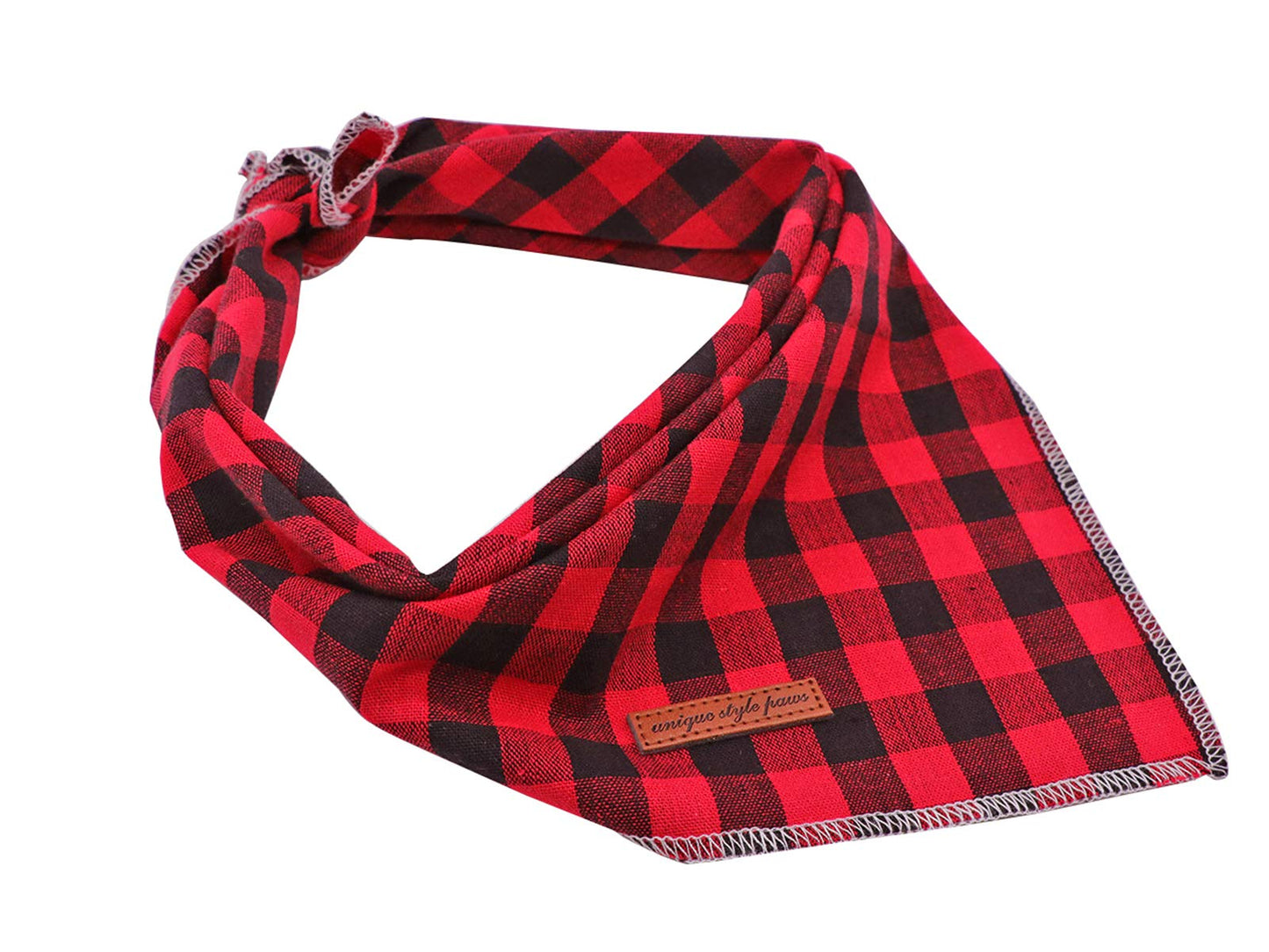 Unique Style Paws Dog Bandanas 1PC Washable Cotton Triangle Dog Scarfs for Small Medium Large Dogs and Cats