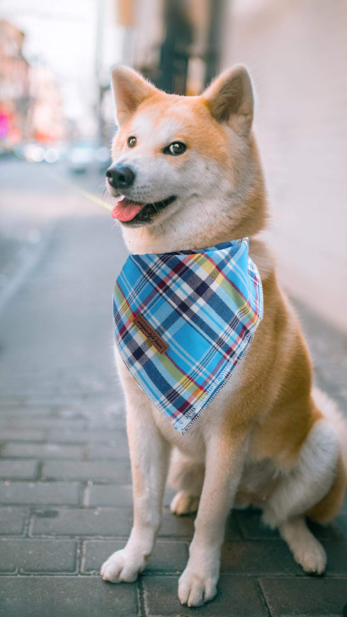 Unique Style Paws Dog Bandanas 1PC Washable Cotton Triangle Dog Scarfs for Small Medium Large Dogs and Cats