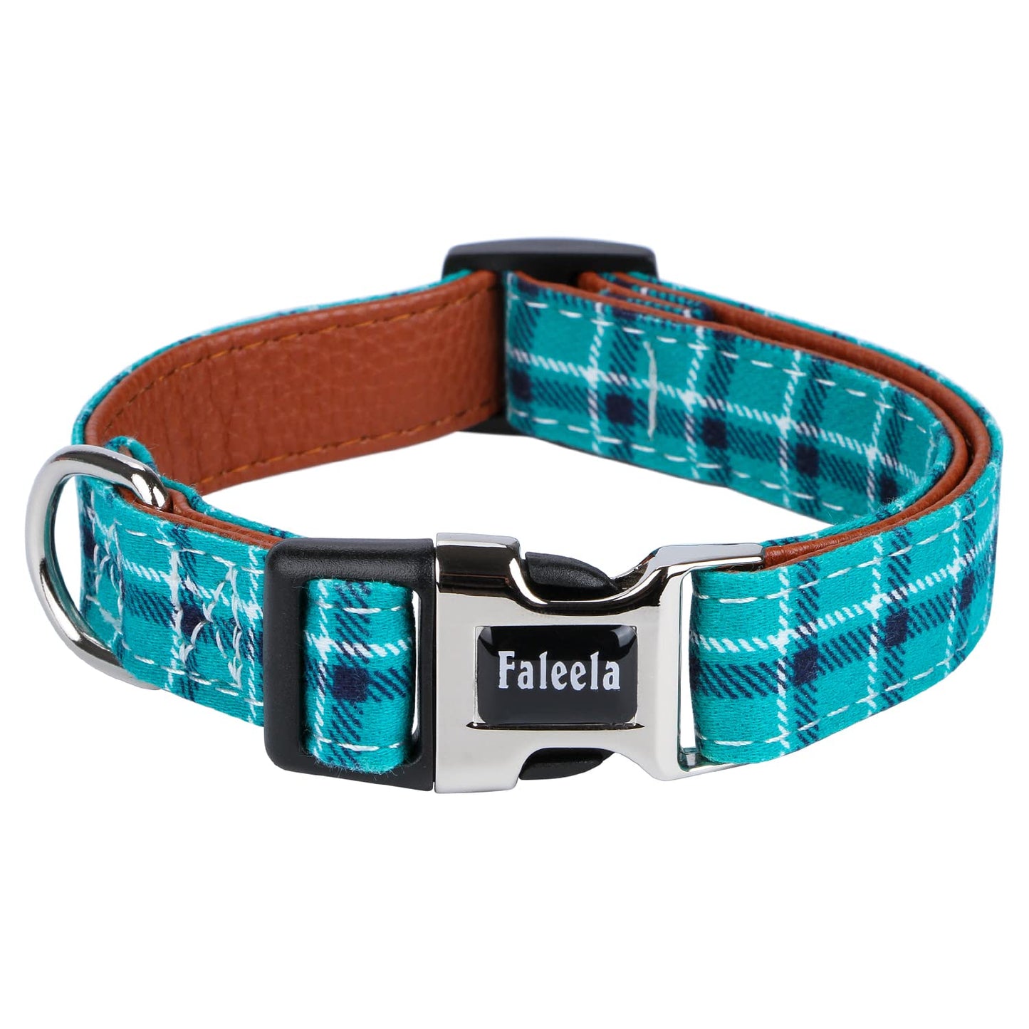 Faleela Soft &Comfy Bowtie Dog Collar,Detachable and Adjustable Bow Tie Collar,for Small Medium Large Pet (S, Blue)