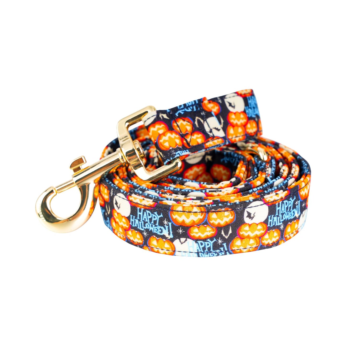 Tunkoo Happy Halloween Dog Collar with Pumpkin - Durable, Adjustable, and Stylish Pet Collar Available in Small, Medium, Large S