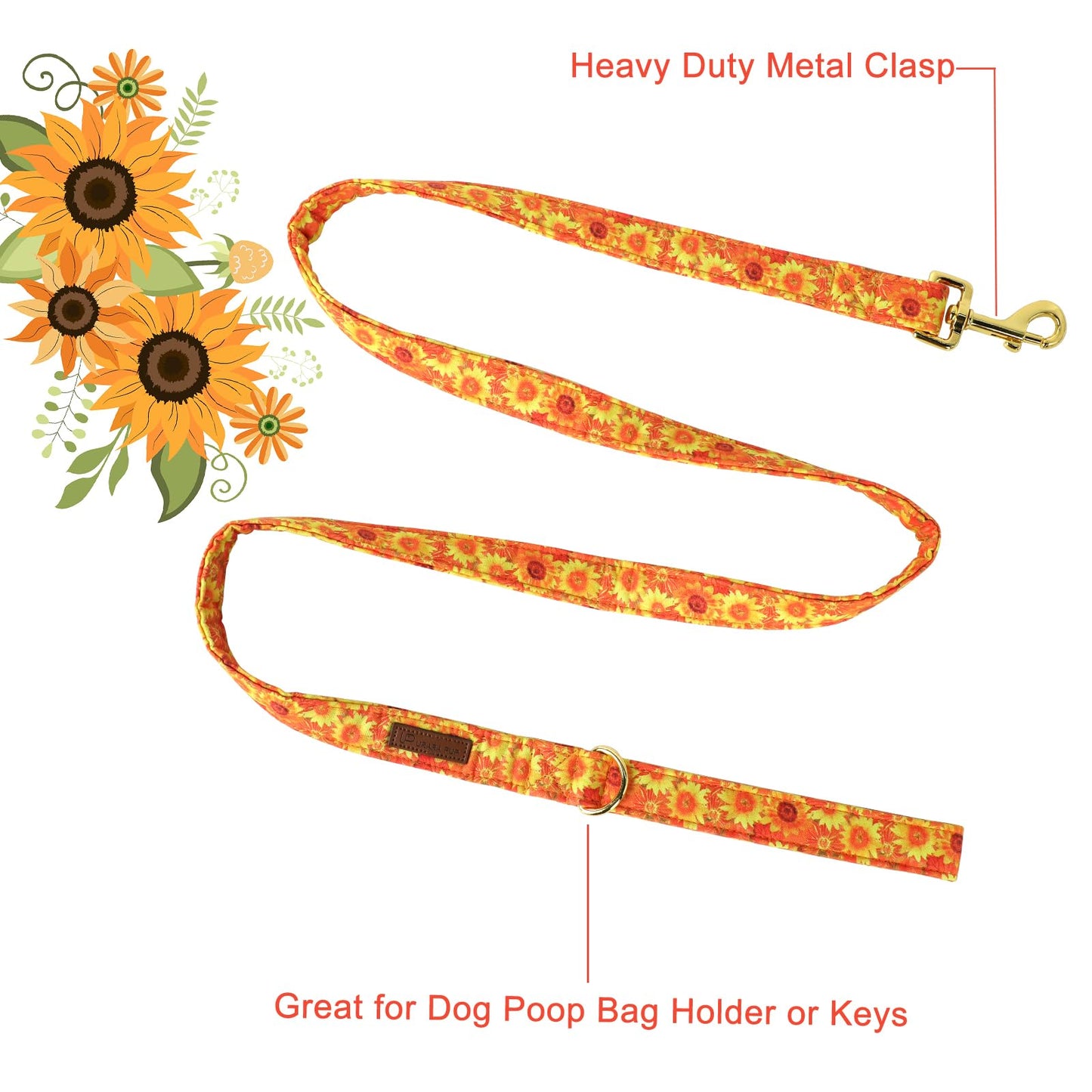 Thanksgiving Dog Collar with Bow Tie, Turkey Cotton Bowtie Collar for Puppy Girl Dog or Cat, Autumn Bow Tie Collar with Durable Metal Buckle, Turkeys Pet Collar, S, Neck 10-16in