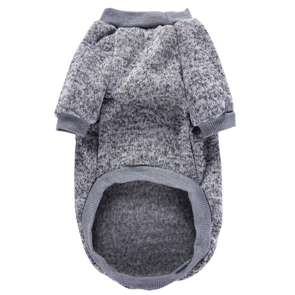 Jecikelon Dog Clothes Dogs Sweater Soft Puppies Clothing Winter Puppy Sweaters Warm Outfit for Dogs Small XXS XS Cat Apparel (Khaki, S)