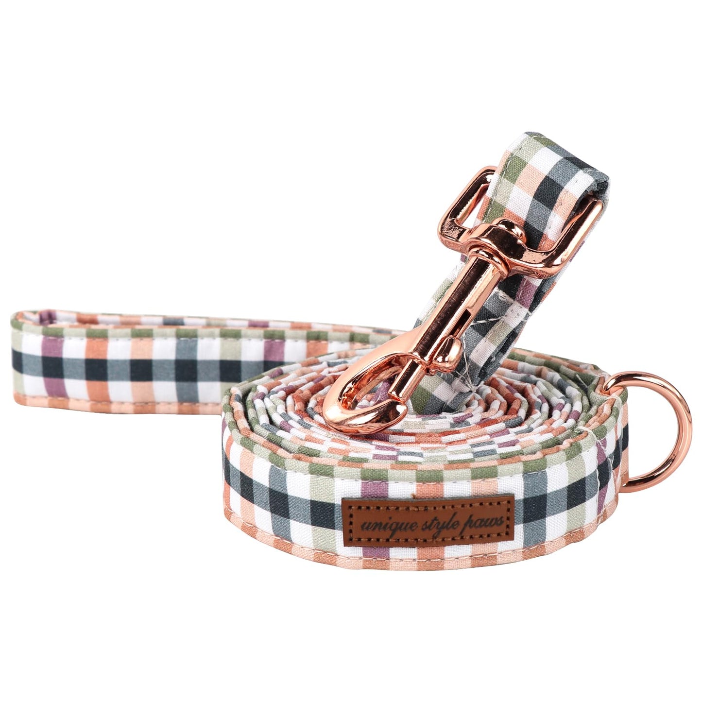 Unique Style Paws Cotton Dog Collar with Bow Halloween Pumpkin Plaid Dog Collar with Bow Tie for Small Medium Large Dogs Pets Gifts