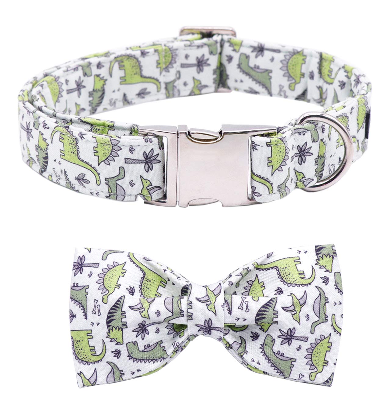 ARING PET Bowtie Dog Collar, Dog Collar with Bow, Adjustable Dog Collars for Small Medium Large Dogs.