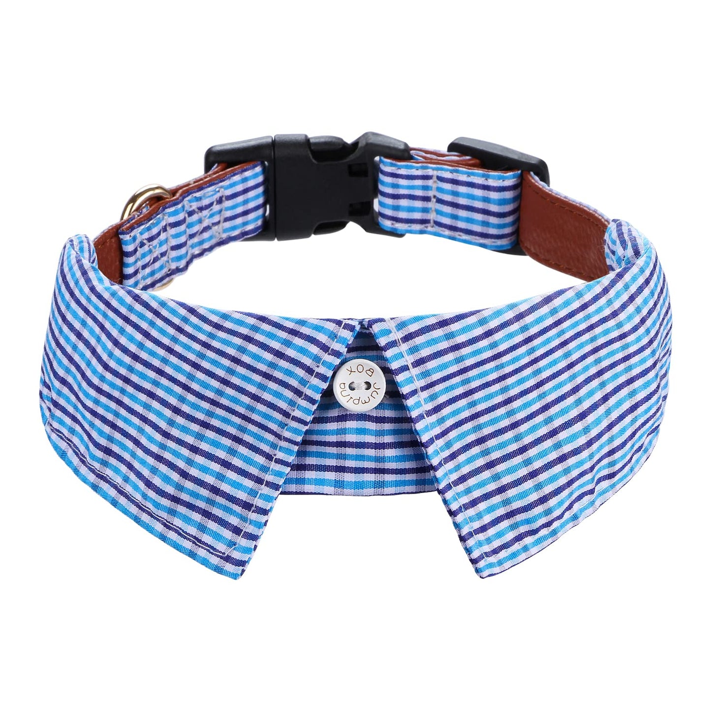 Faleela Soft &Comfy Bowtie Dog Collar,Detachable and Adjustable Bow Tie Collar,for Small Medium Large Pet (S, Blue)