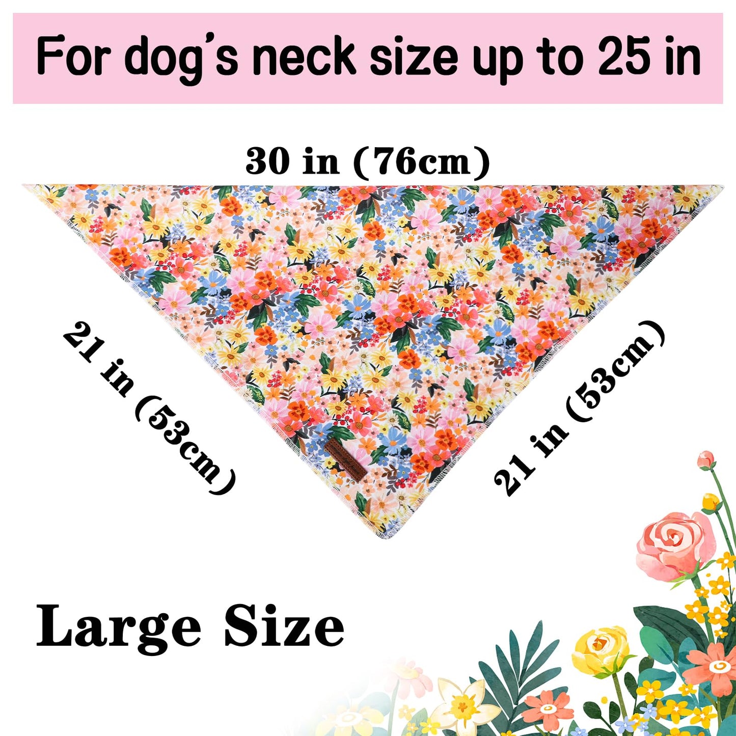 Unique style paws Cartoon Dog Collar with Bow Spring Summer Collar with Flower for Small Medium Large Boys Girls Dogs