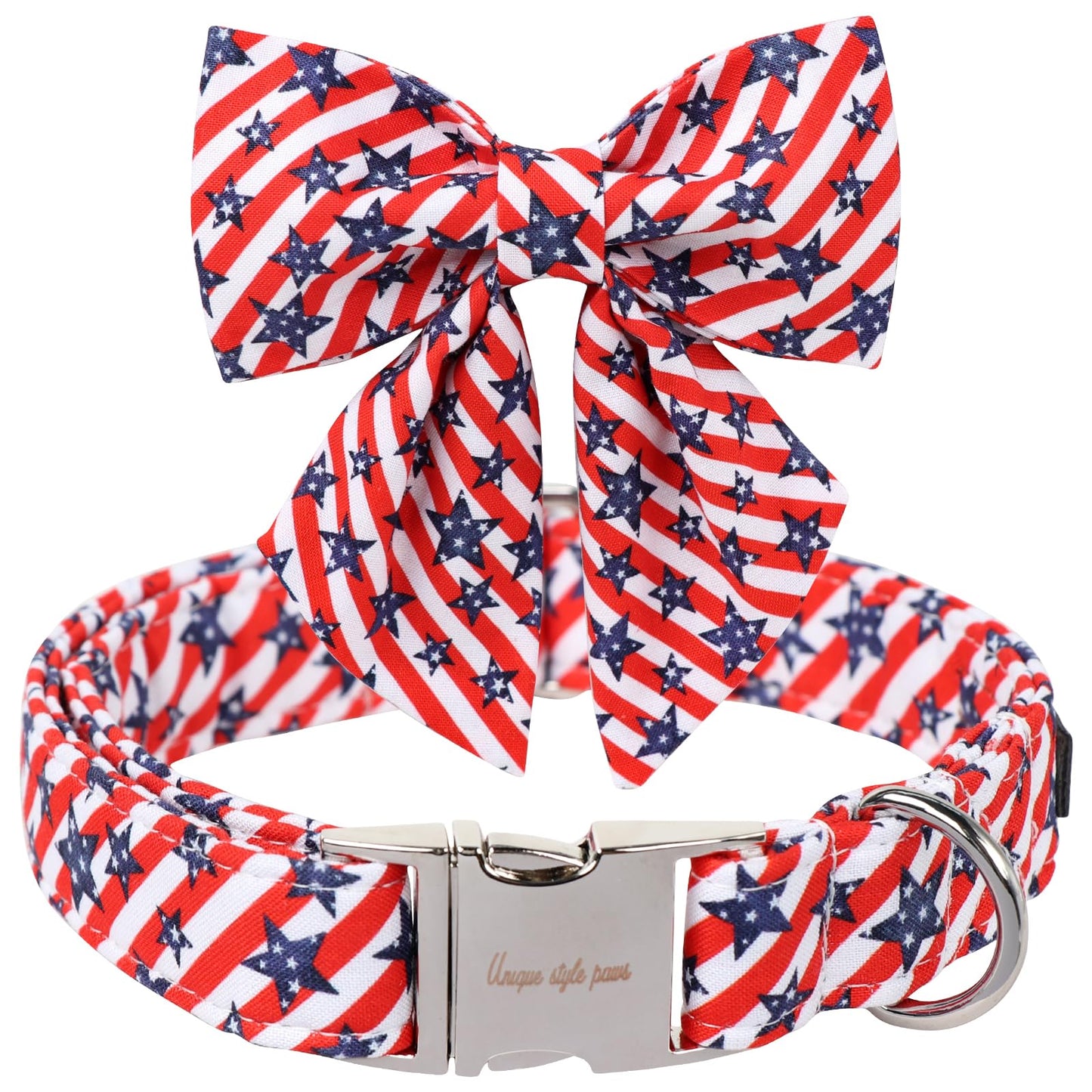 Unique style paws Cartoon Dog Collar with Bow Spring Summer Collar with Flower for Small Medium Large Boys Girls Dogs