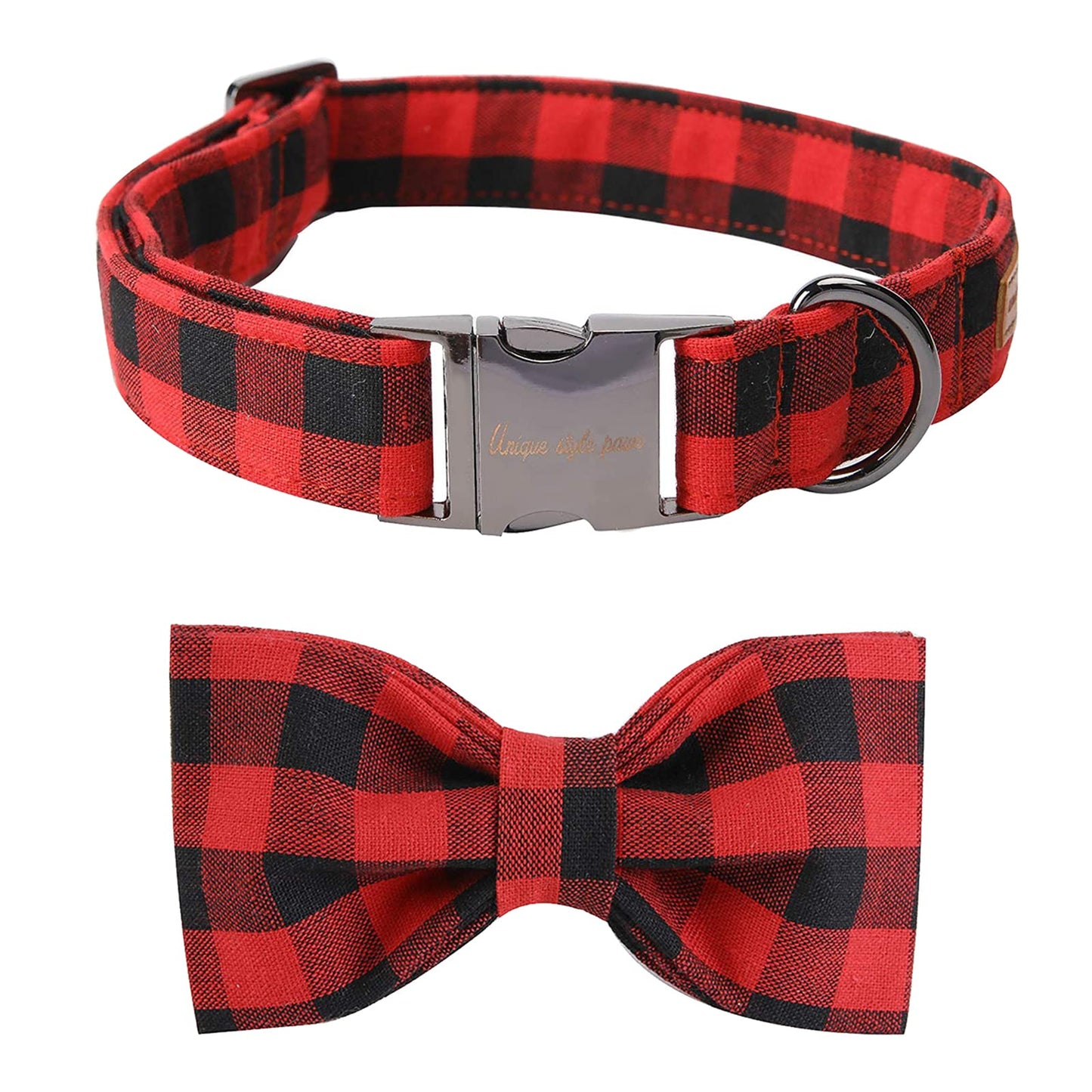 Unique Style Paws Pet Soft &Comfy Bowtie Dog Collar and Cat Collar Pet Gift for Dogs and Cats 6 Size and 7 Patterns