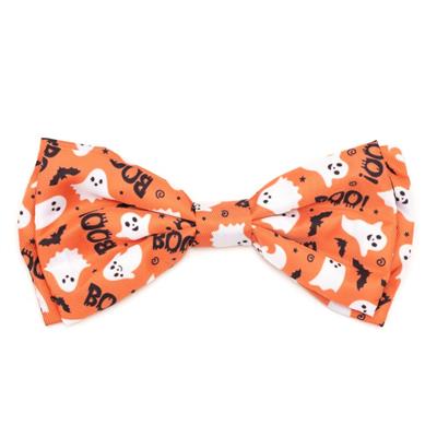 Orange Spooky Bow Tie