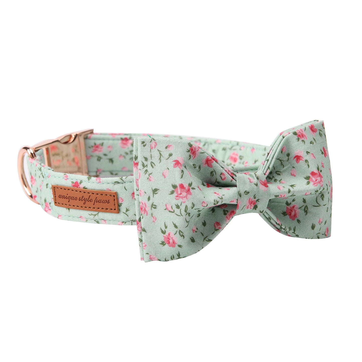 Unique Style Paws Pet Soft &Comfy Bowtie Dog Collar and Cat Collar Pet Gift for Dogs and Cats 6 Size and 7 Patterns