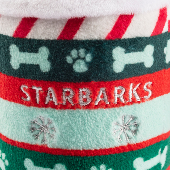 Starbarks Ginger Bark Latte Christmas Dog Toy by Haute Diggity Dog