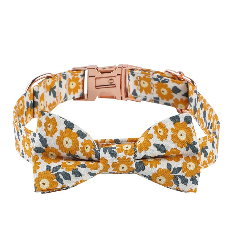 Dog Collar
Floral Pattern Adjustable Dog Collar