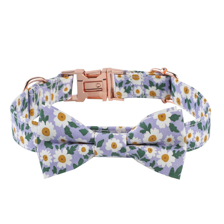 Dog Collar
Floral Pattern Adjustable Dog Collar