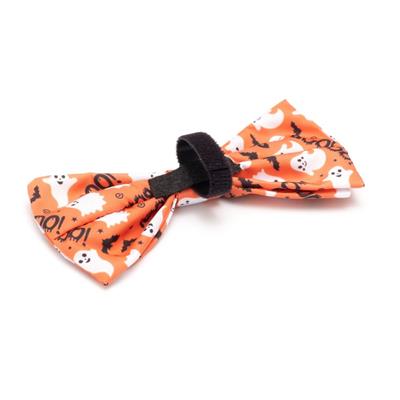 Orange Spooky Bow Tie